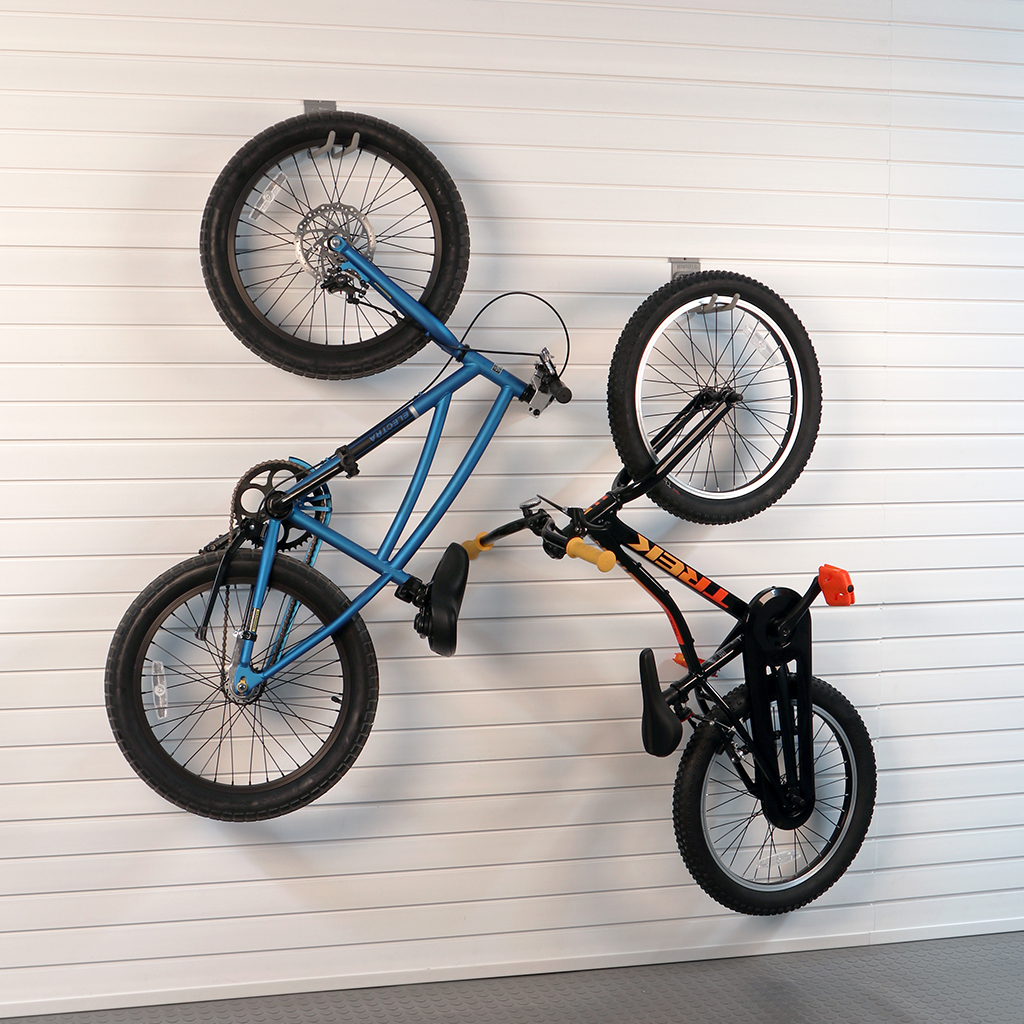 Slatwall Bike Storage | Kansas City | Banner Garage