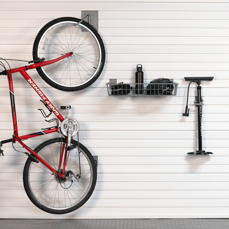 Slatwall Bike Storage | Kansas City | Banner Garage